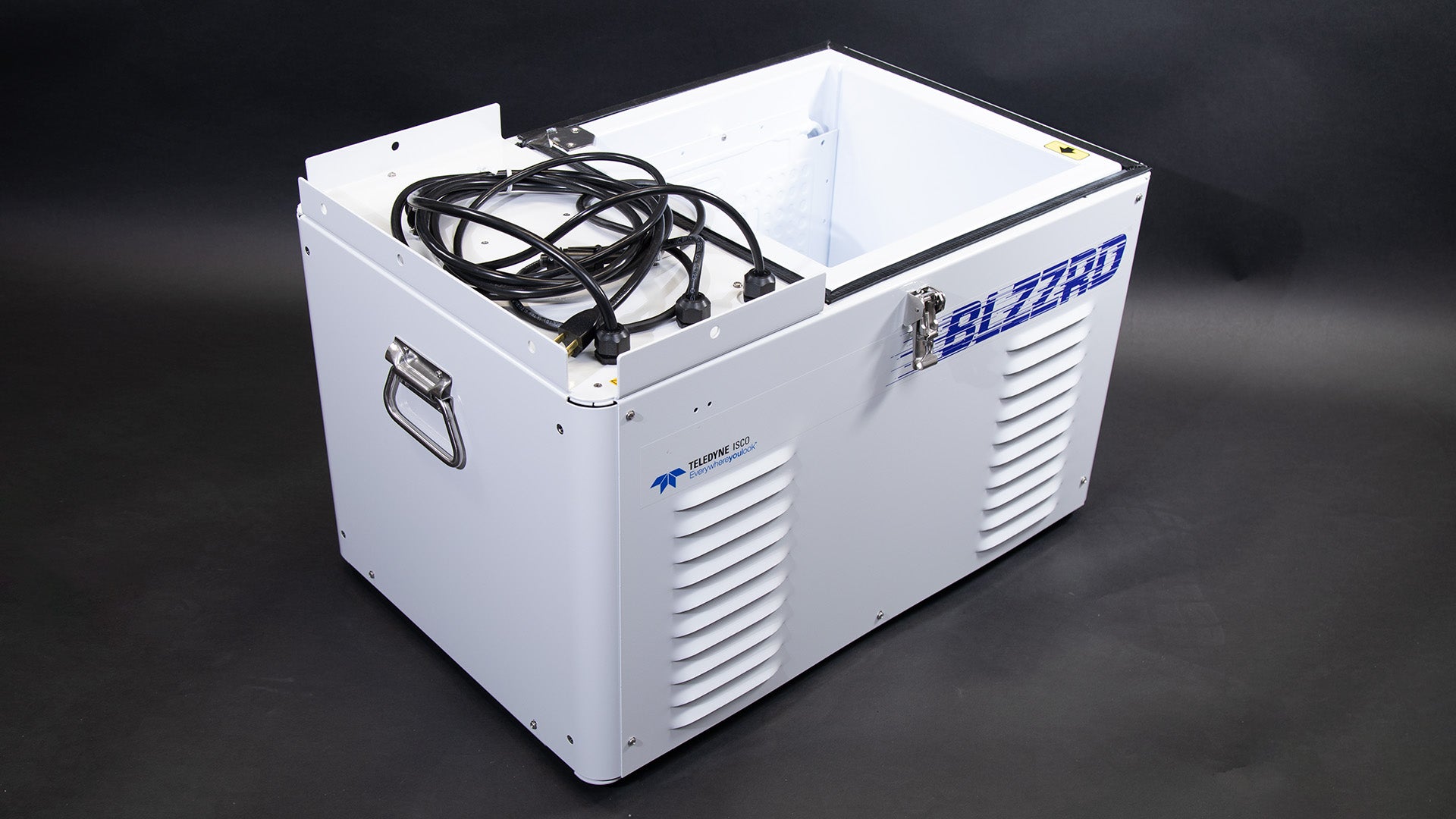 BLZZRD™ Portable Refrigerator - Dual Power 120V/240V AC & 12V DC for Camping, RV, Travel, Home Use - Compact Freezer for Food, Drinks, Medicine Storage