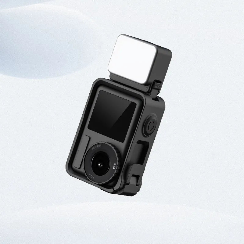 Ulanzi LM18 Mini LED Video Light for DJI Osmo Action 5/4/3 & Pocket 3 - Portable Dimmable Camera Light with 2500K-8500K Color Temperature - Perfect for Vlogging, YouTube, TikTok & Low Light Photography