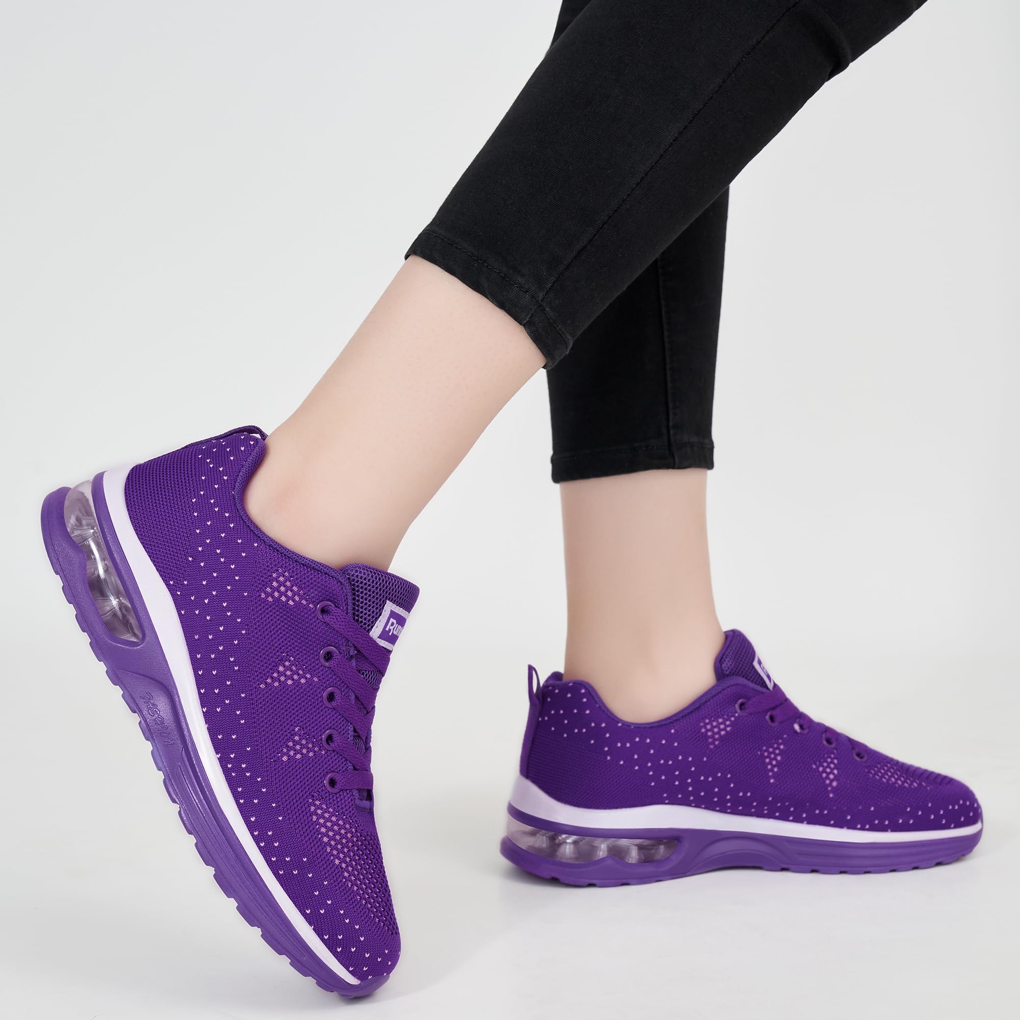 Alicegana Women's Athletic Sneakers - Lightweight Breathable Running Shoes with Air Cushion Technology for Walking, Gym Workouts & Casual Wear | Perfect for Jogging, Tennis & Everyday Comfort