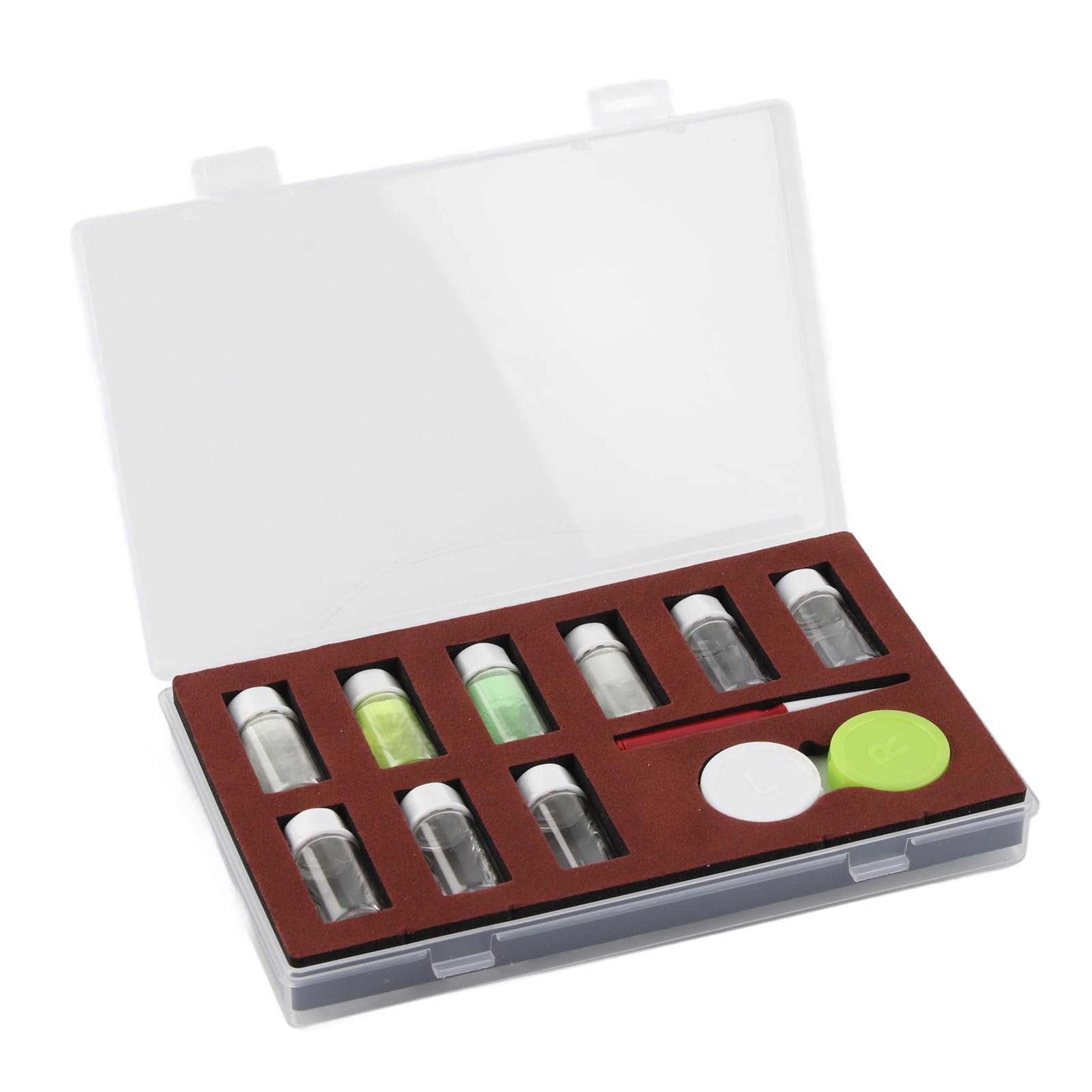4 Colors Professional Luminous Fluorescent Powder Watch Repair Kit - Watchmaker Tools for Quartz Watch Replacement & Maintenance (Ideal for Watch Repair Shops, DIY Enthusiasts & Home Watch Maintenance)