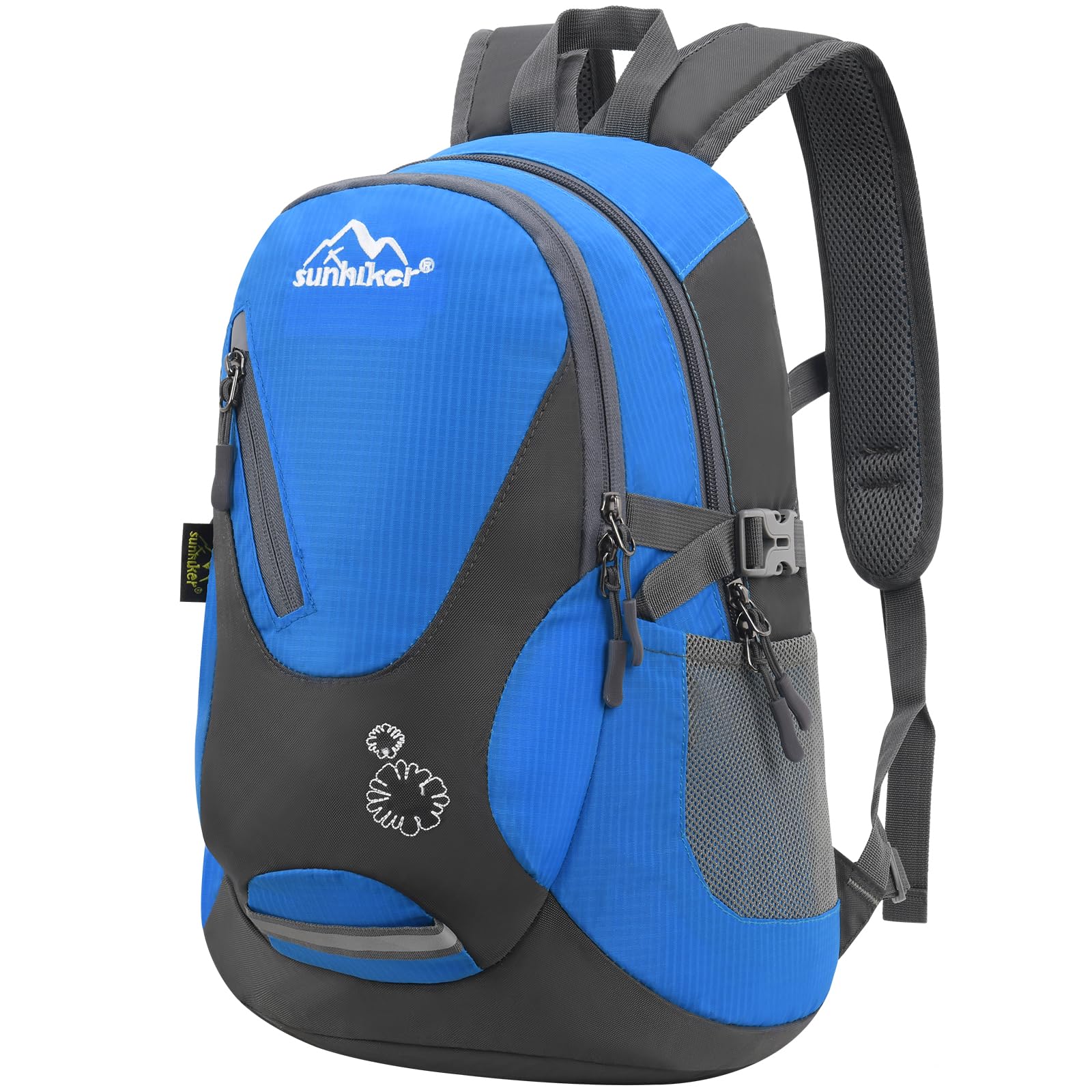 Sunhiker Lightweight Water Resistant Cycling Hiking Backpack - Compact Daypack for Outdoor Adventures, Travel & Commuting (Model M0714)