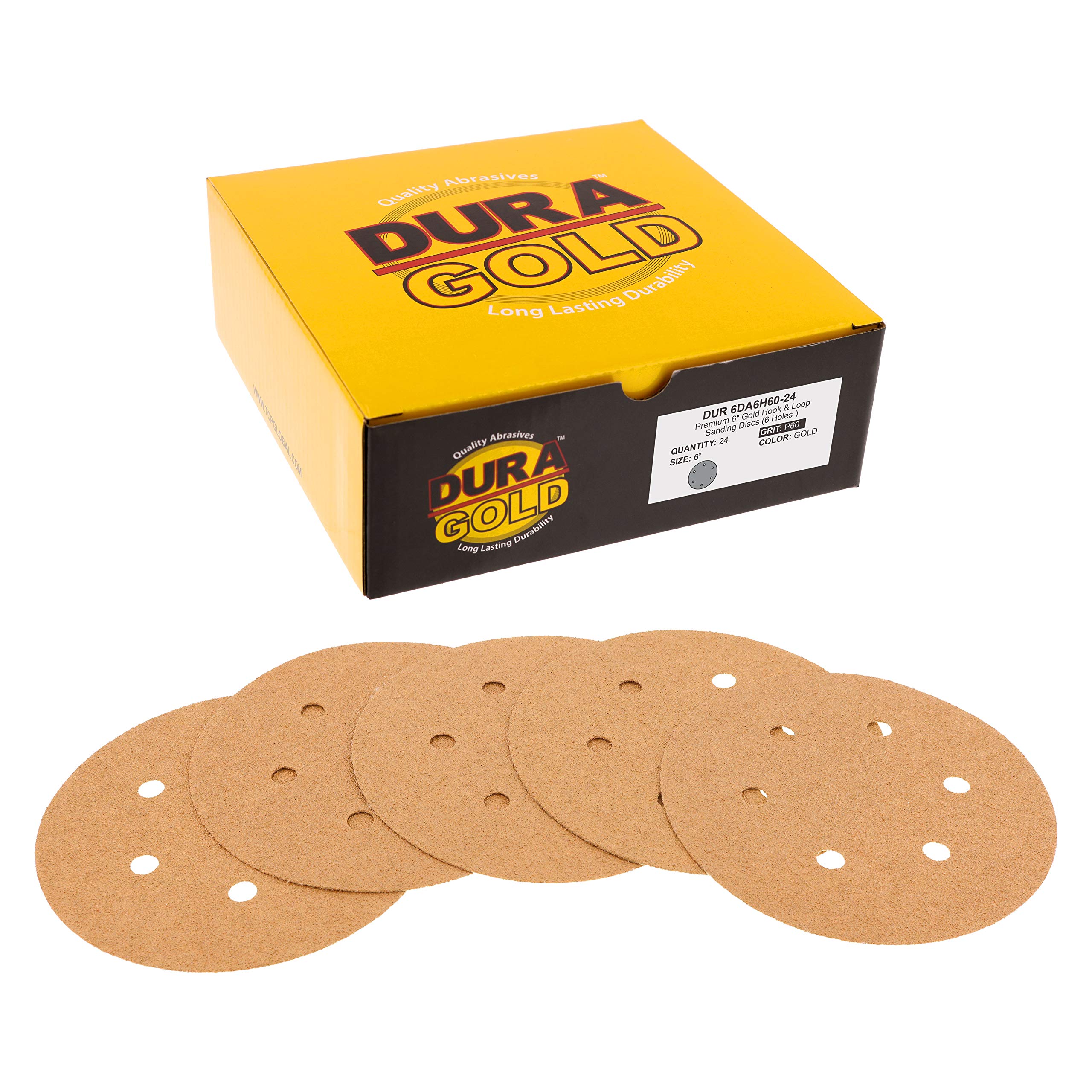 Dura-Gold Premium 60 Grit 6