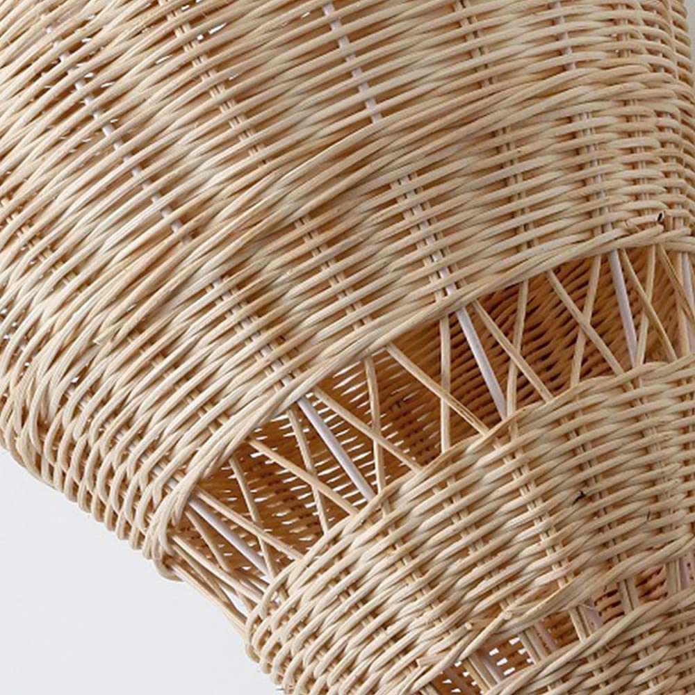 Hand Woven Rattan Hanging Hot Air Balloon Nursery Decor - Boho Chic Baby Room Hanging Mobile, Gender Neutral Nursery Wall Art for Boys & Girls - Perfect for Baby Showers, Birthday Gifts & Kids Bedroom Decor