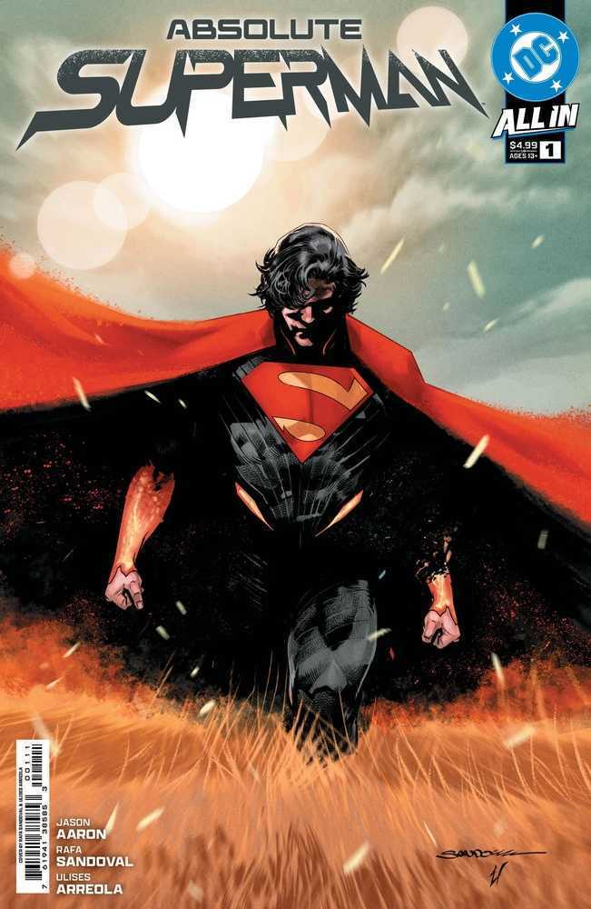 Absolute Superman #1 Rafa Sandoval Comic Book Bundle of 25 - Collectible DC Comics for Superhero Fans & Comic Book Enthusiasts | Perfect for Gifting, Display, and Investment