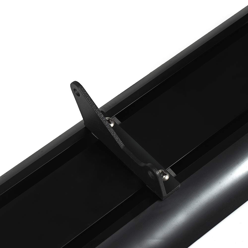 Universal Aluminum Rear Trunk Lip Spoiler - Matte Black Car Boot Wing for Most Vehicles | Enhance Style & Aerodynamics for Sedans, Coupes & Hatchbacks