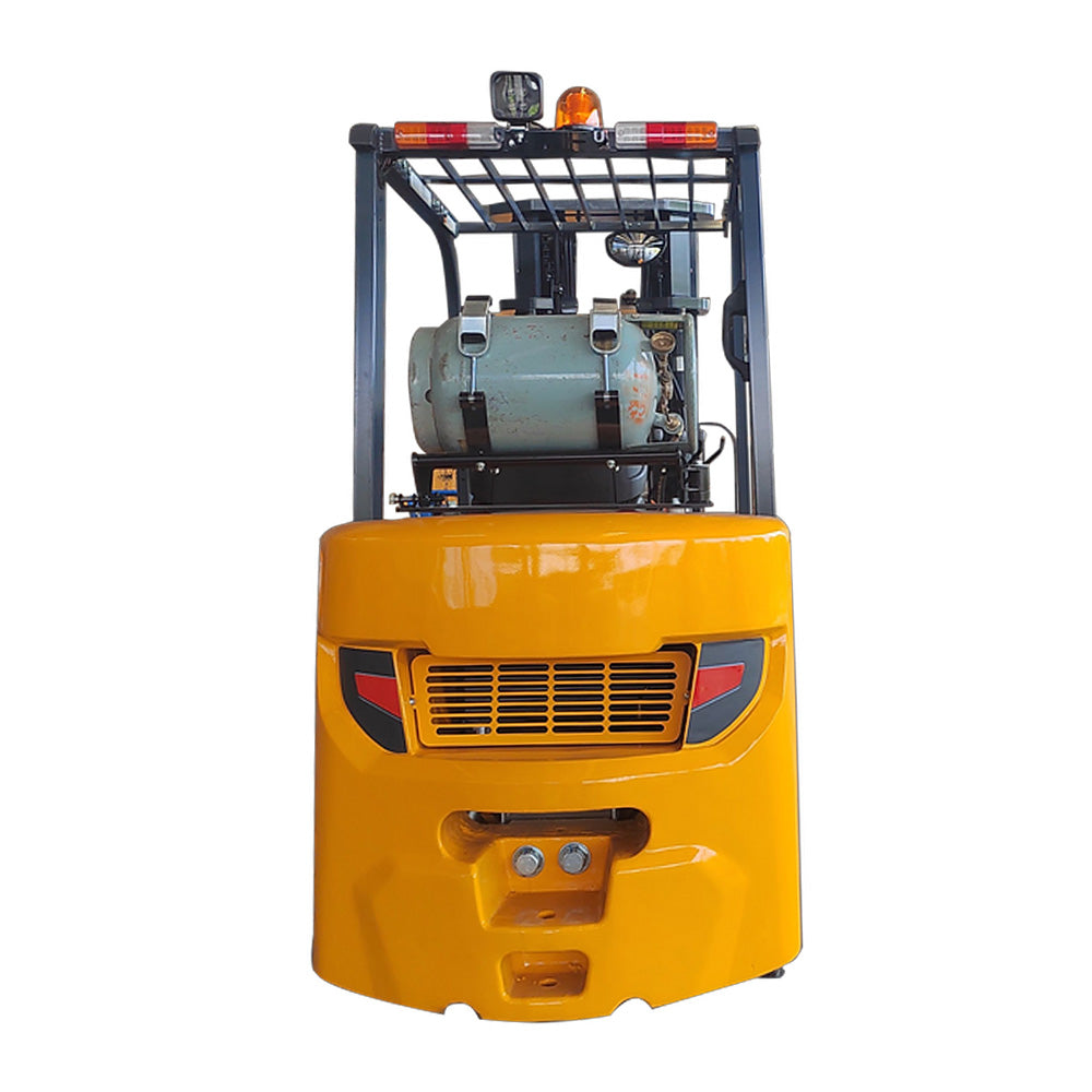 EKKO EK25CLP 5000 lb Capacity LPG Forklift with Cushion Tires - 189 Inch Lift Height for Warehouse, Construction & Industrial Material Handling