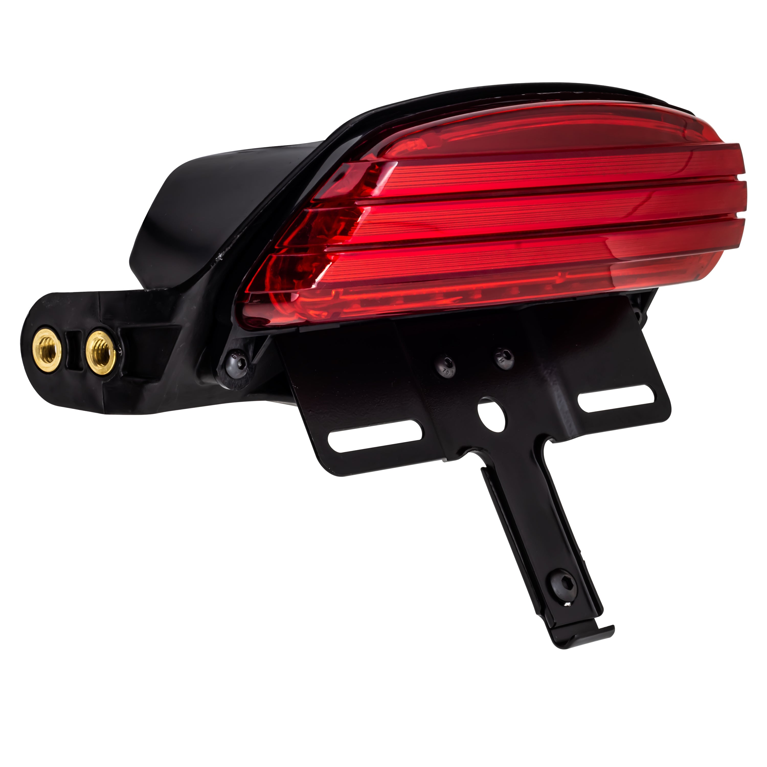 Eagle Lights Bobtail Tri Bar LED Tail Light for Harley Davidson Softail (2006-Current) - FXST, FXSTB, FXSTC, FXSTS, FLSTSB Models - Bright, Durable Motorcycle Accessory for Night Riding & Safety