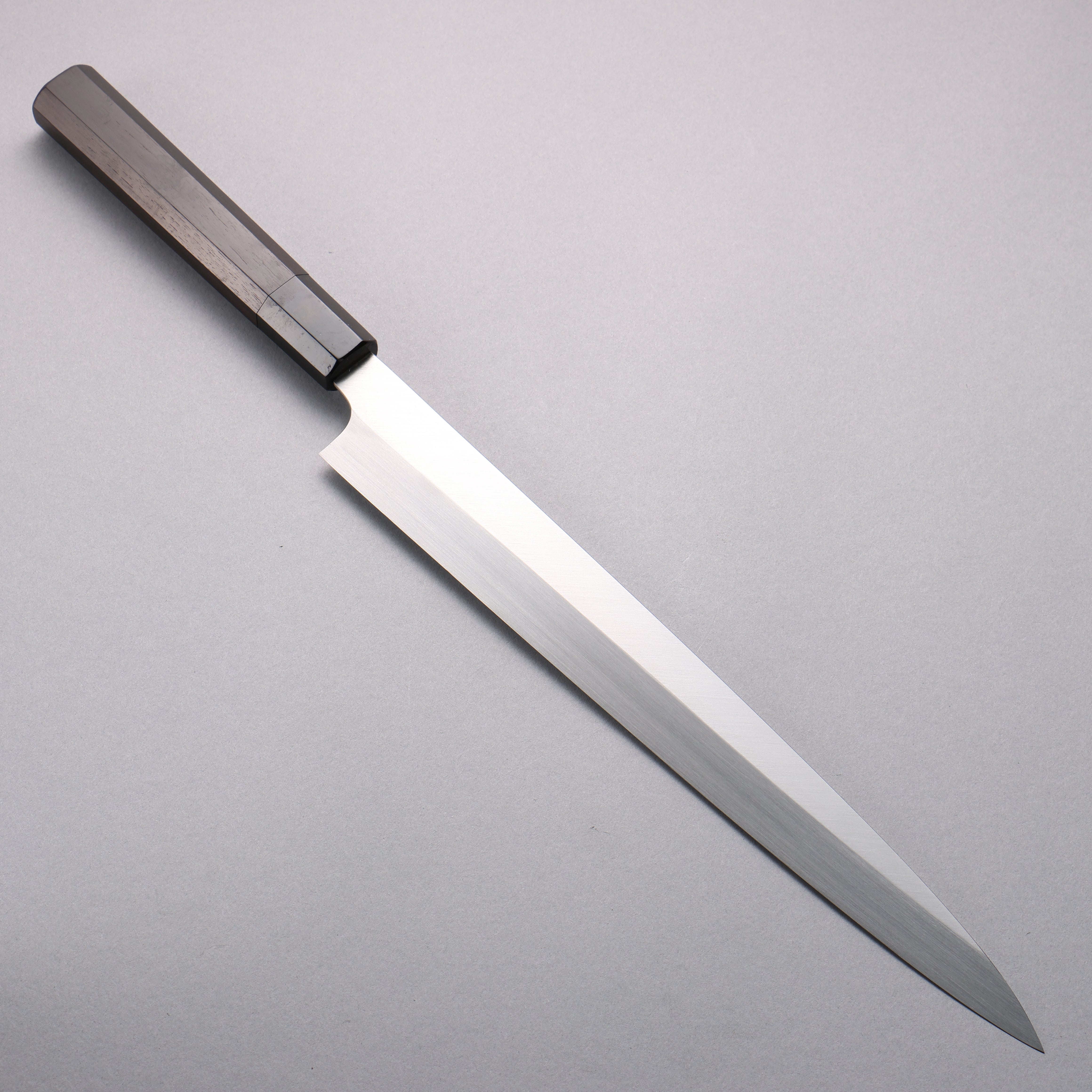 Premium Japanese Yanagiba Sushi Knife 300mm - Blue Steel No.2 Blade with Ebony Wood Handle - Professional Sushi & Sashimi Preparation Tool for Chefs & Home Cooks