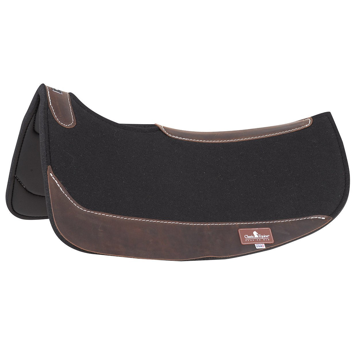 ContourPedic Memory Foam Saddle Pad for Horses - Comfortable & Shock Absorbing Riding Pad for Equestrian, Trail Riding & Training - Breathable & Non-Slip Design