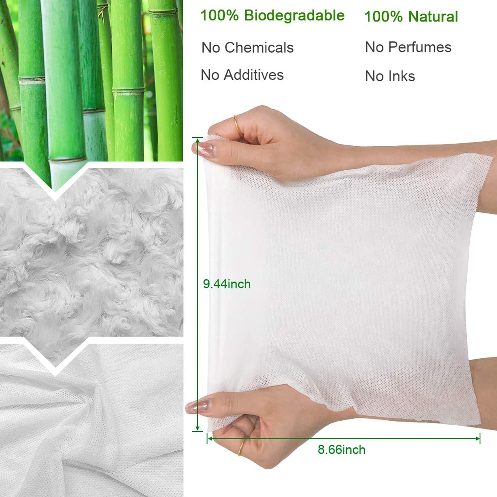 Compressed Wipes & Toilet Paper Tablets for Travel, Camping, Emergency - 100 Count Portable Towels for Home, Office & Outdoor Activities