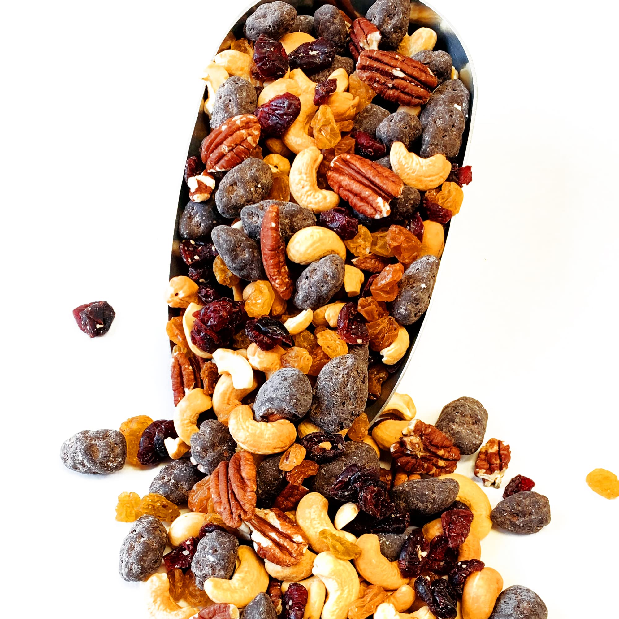 NY SPICE SHOP Premium Sweet & Salty Trail Mix with Sea Salt, Mixed Nuts & Dried Fruits - Healthy Snack for Adults & Kids - 1lb Resealable Bag - Perfect for Hiking, Office Snacks & Road Trips