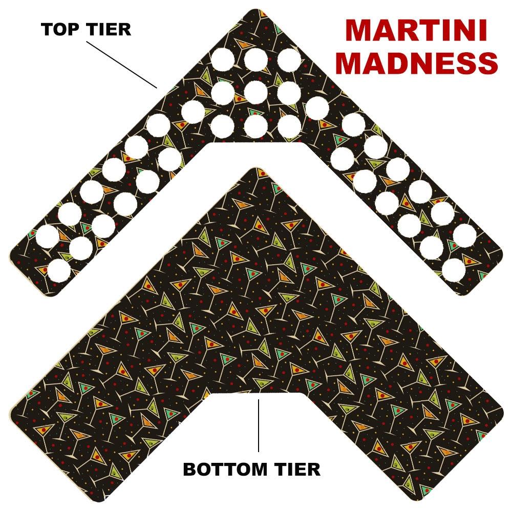 Stylish Counter Caddies™ Corner Organizer with K-Cup Holder - Perfect for Kitchen Countertops, Coffee Stations & Office Desks - Choose Your Pattern
