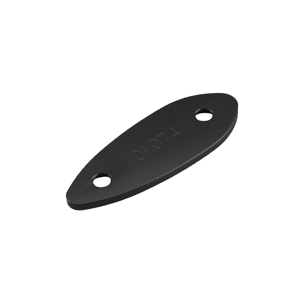 PRO-KODASKIN Motorcycle Rearview Mirror Block Off Plates - Compatible with Kawasaki ZX6R ZX-6R 2009-2015 - Black Mirror Delete Covers - Enhances Sport Bike Aesthetics for Racing or Street Riding