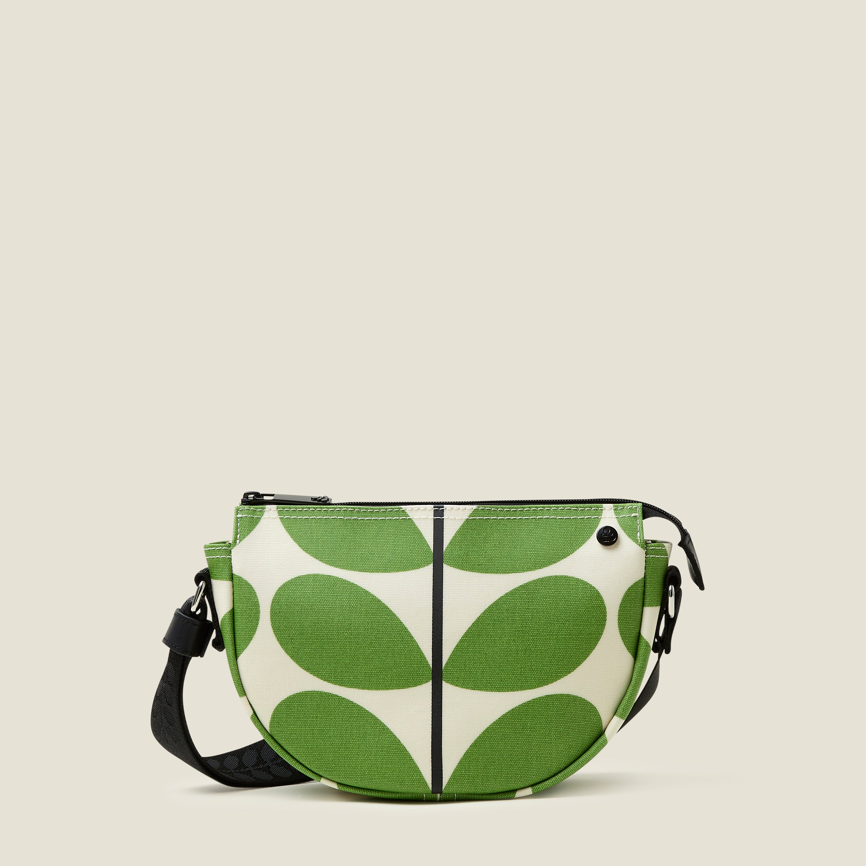Mini Round Crossbody Bag - Solid Stem Apple Design - Perfect for Everyday Use, Travel & Shopping