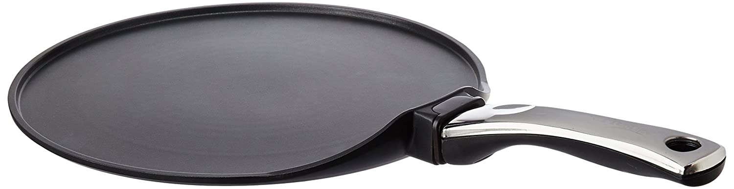 Prestige Omega Die Cast Plus Non-Stick Tawa 27cm - Premium Indian Cookware for Roti, Paratha & Dosa - Perfect for Home Cooking & Restaurant Use