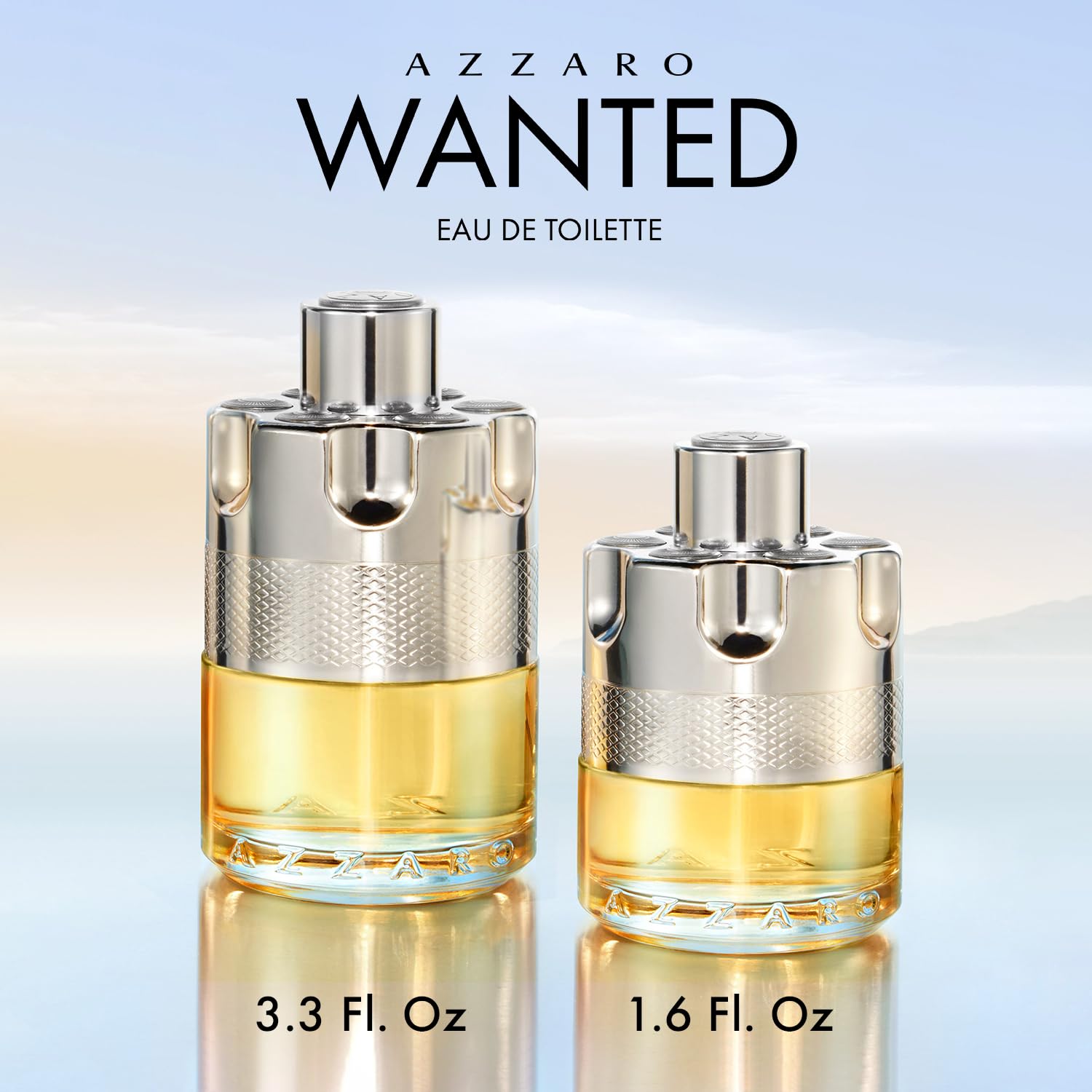 Azzaro Wanted Eau de Toilette for Men - Woody Citrus Spicy Cologne with Cardamom, Lemon & Vetiver Notes - Fresh Long-Lasting Fragrance - Perfect for Daily Wear, Date Night & Special Occasions - Luxury Men's Perfume