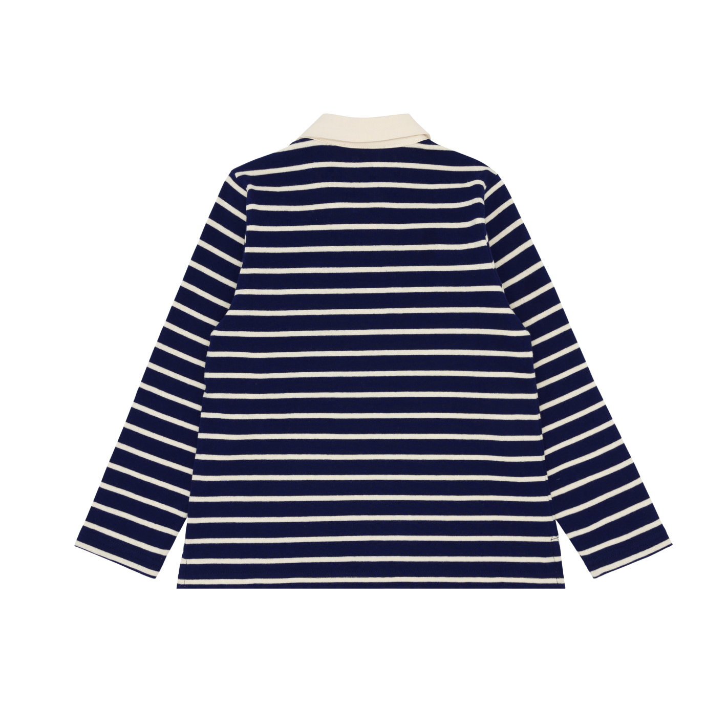 Unisex Navy Stripe Rugby Shirt - Comfortable & Stylish for Men & Women | Perfect for Casual Wear, Sports & Team Events