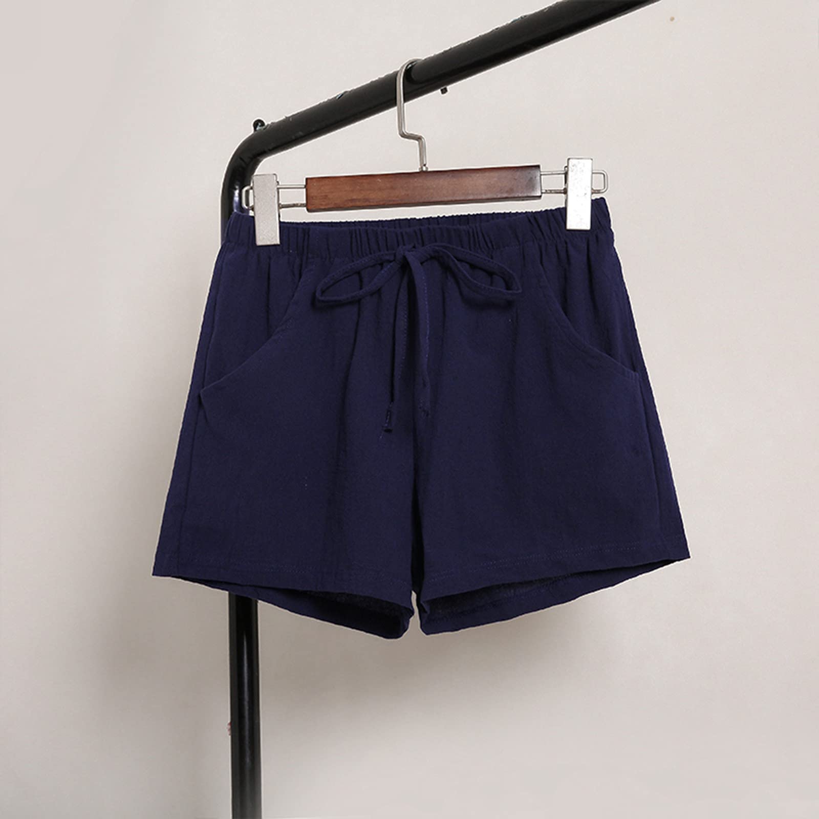 Women's Athletic Shorts with Pockets - Loose Fit for Sports & Casual Wear