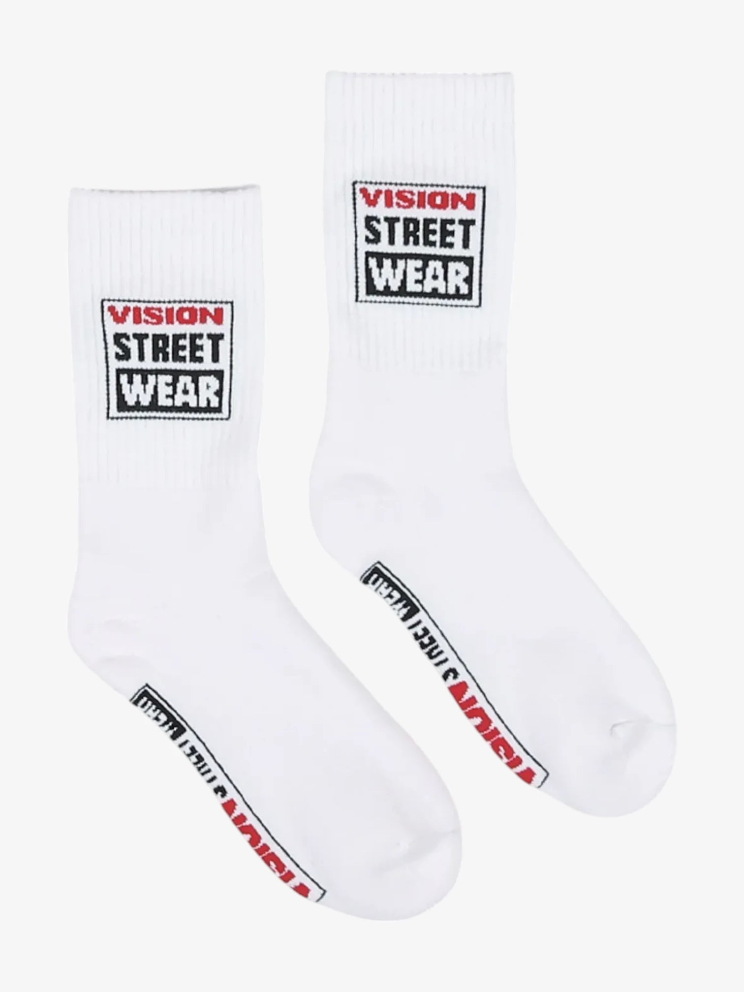 Medias Vision Classic White Socks - Comfortable Cotton Ankle Socks for Men & Women - Perfect for Casual Wear, Sports & Everyday Use