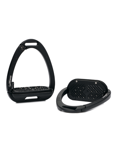 Le Mieux Vector Balance & Control Stirrup - Premium Equestrian Stirrups for Enhanced Stability & Performance | Perfect for Dressage, Jumping & Riding Comfort
