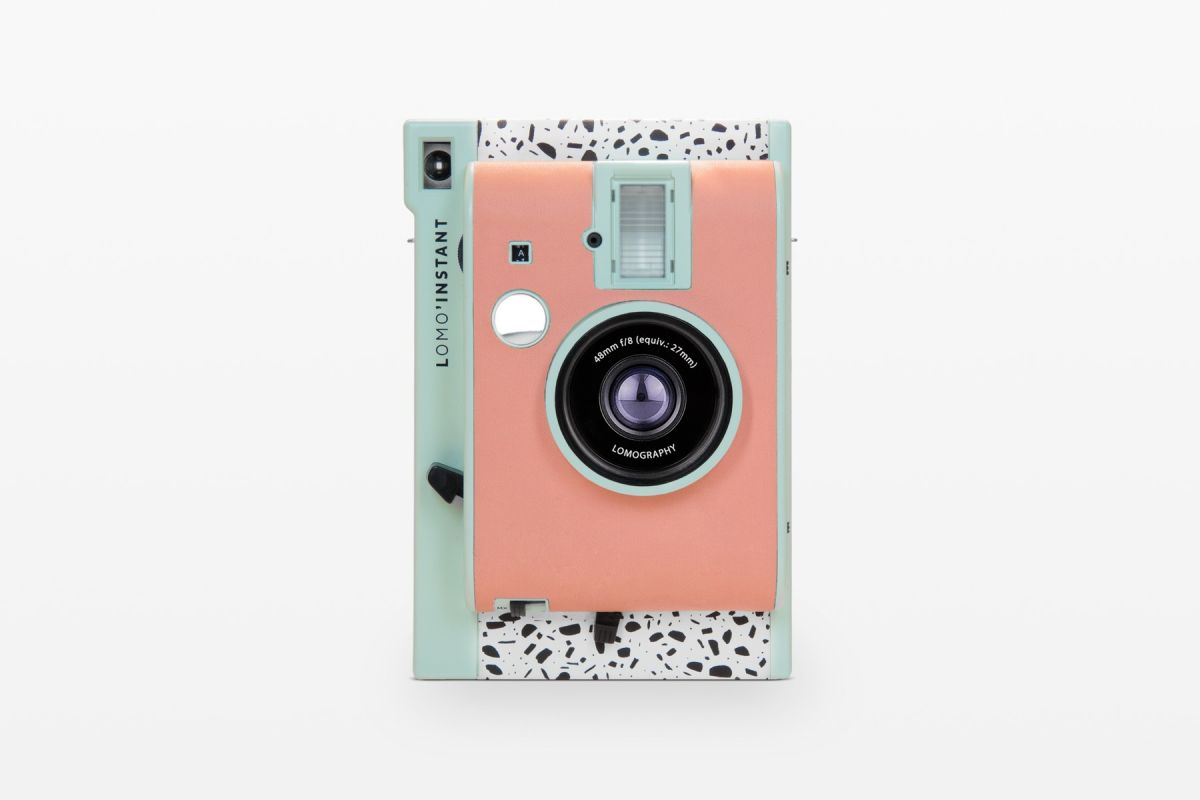 Lomography Lomo'Instant Camera & Lenses Milano Edition - Retro Instant Film Camera with 3 Creative Lenses for Travel, Parties & Vintage Photography