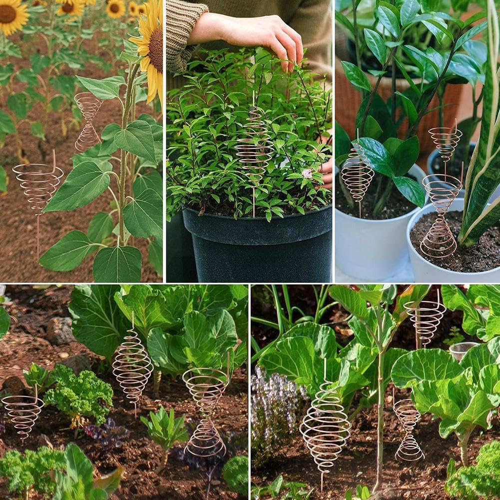 Premium White Coil Winding Jig for Electroculture Gardening - Copper Antenna Making Tool for Enhanced Plant Growth | DIY Garden Vegetables & Plants Cultivation | Perfect for Home Gardens, Urban Farming & Sustainable Agriculture