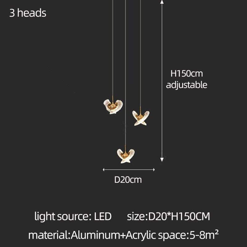Stylish UFO Pendant Chandelier - Modern LED Ceiling Light Fixture for Living Room, Bedroom & Dining Room | Energy Efficient Home Decor Lighting Solution for Indoor Spaces