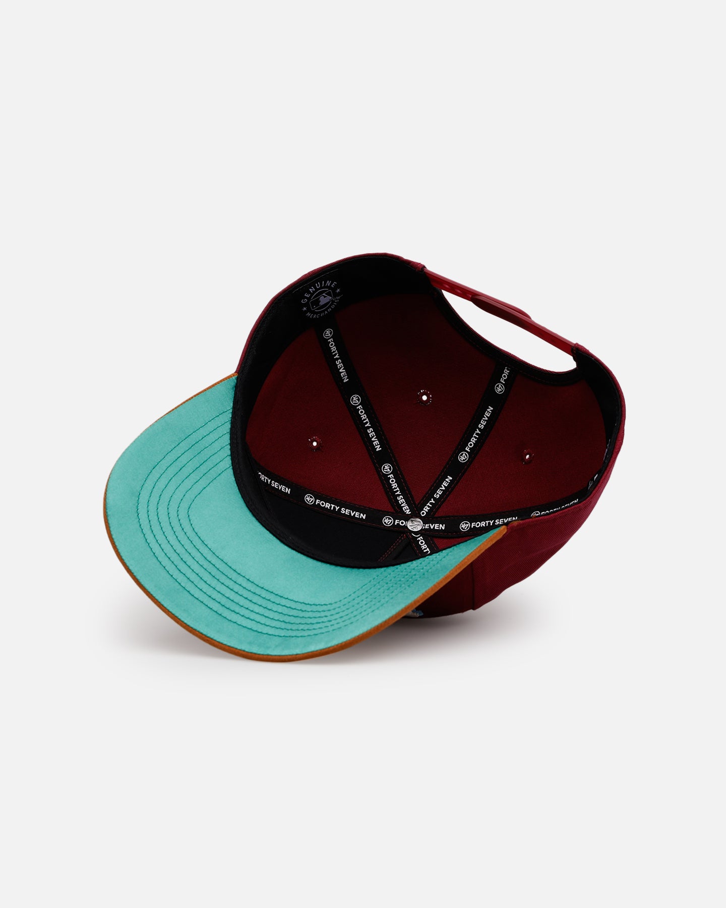 47 Brand Philadelphia Phillies 'Diamond' 47 Offside Snapback Cardinal Red Adjustable Baseball Cap - Official MLB Licensed Hat for Sports Fans & Streetwear Fashion