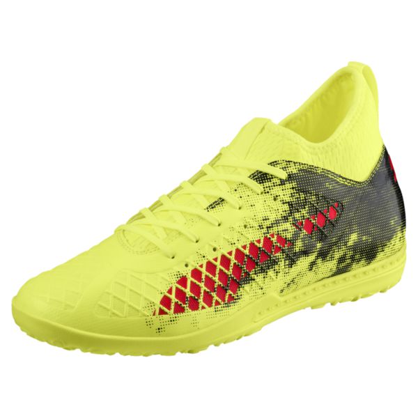 PUMA FUTURE 18.3 TT Turf Soccer Cleats for Men - Fizzy Yellow | Artificial Grass Football Shoes | Perfect for Training & Matches on Turf Fields