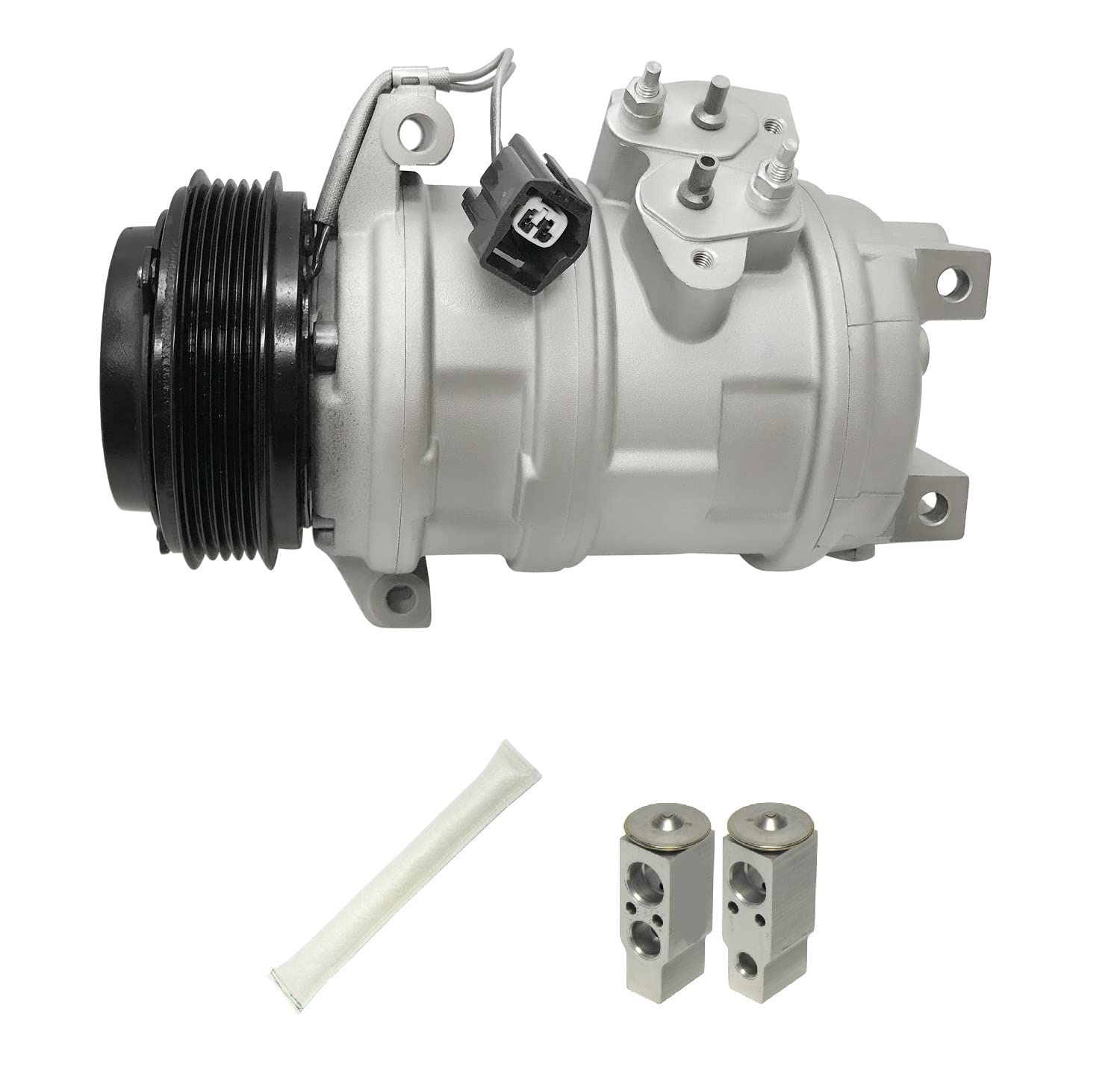 RYC Automotive A/C Compressor & Clutch Kit - Compatible with KT CG70 Models | Car AC Repair & Replacement Parts for Smooth Cooling Performance