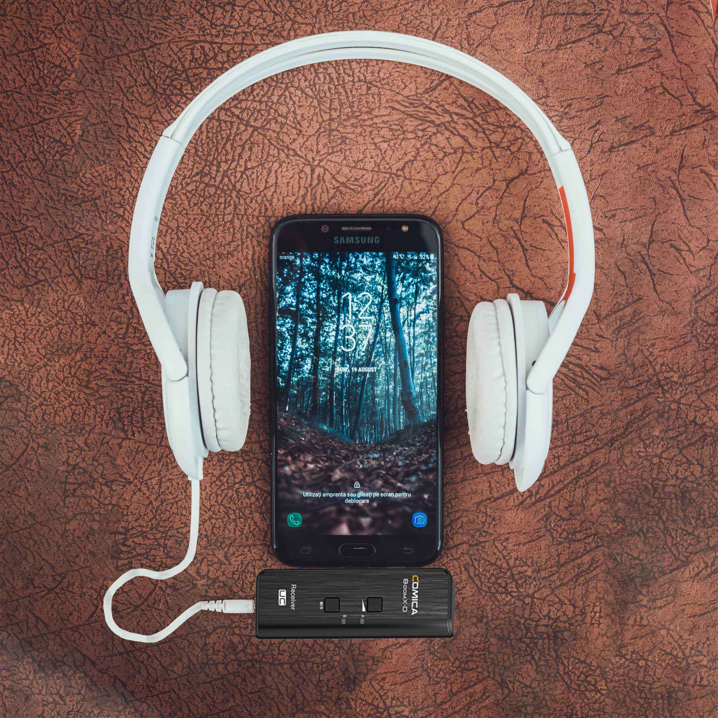 BoomX D MI1 Wireless Mic Transmitter with Lightning Receiver for iPhone - Clearance Sale - Perfect for Vlogging, Live Streaming & Podcasting