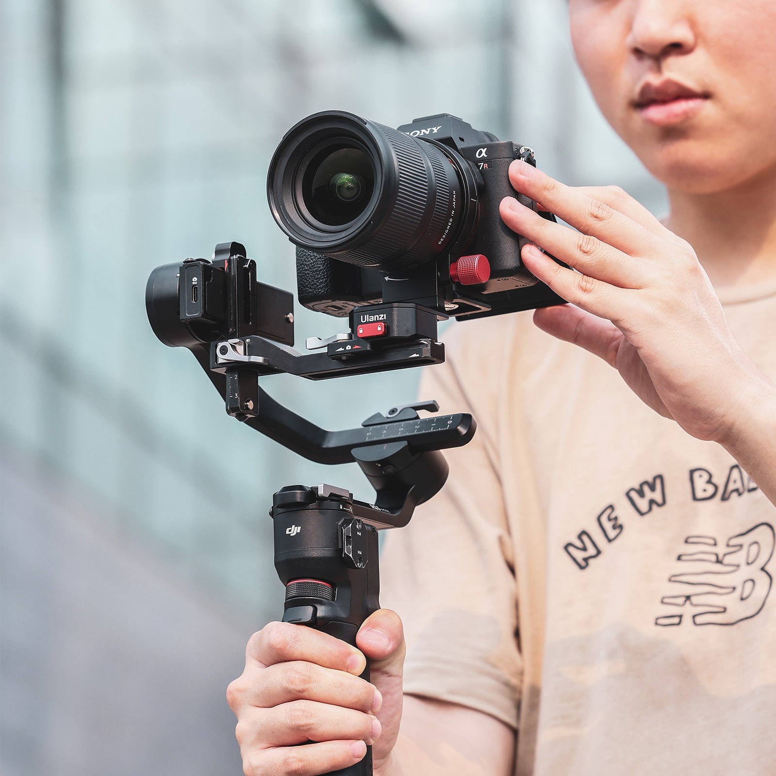 Ulanzi S63 Quick Release Rotatable Claw Mount Plate Kit - Horizontal to Vertical Camera Mount for DSLR, Mirrorless, Action Cameras | Perfect for Vlogging, Photography, and Video Shooting