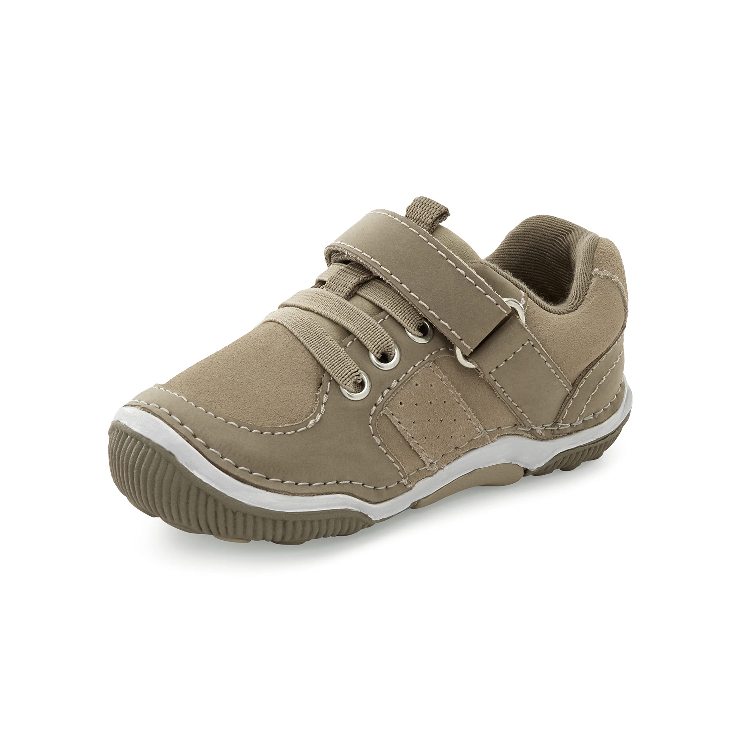 Stride Rite Baby Boys SRT Wes Sneakers - Lightweight Walking Shoes for Toddlers 12-24 Months | Comfortable First Shoes for Playtime, Daycare & Outdoor Activities