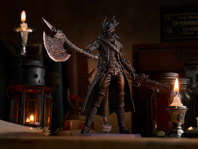 Figma #367 DX Hunter The Old Hunters Edition Bloodborne Action Figure - Collectible Anime Model for Gamers & Fans | Perfect for Display, Cosplay, and Gift Giving