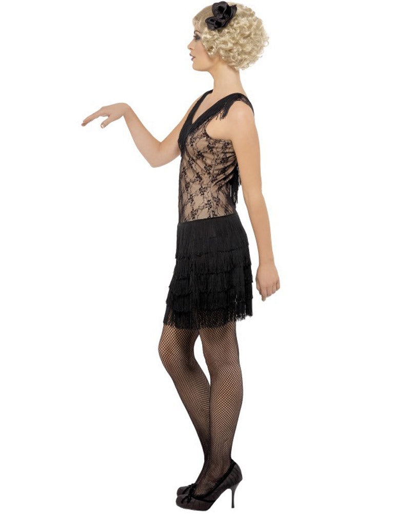 1920s Flapper Dress Women's Vintage Gatsby Costume - Roaring 20s Fringe Party Dress for Halloween, Themed Parties & Jazz Age Events