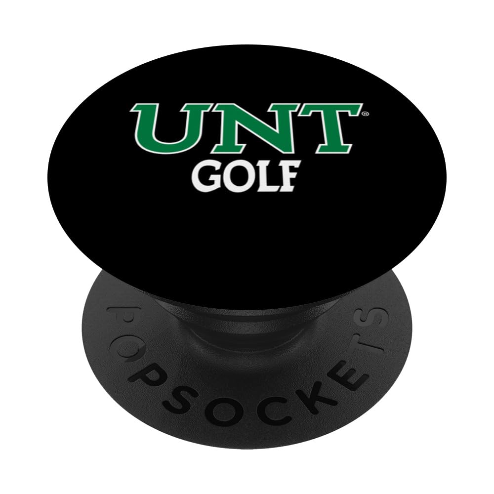 University of North Texas Golf Apparel & Fan Gear - Custom Sports PopSockets with Adhesive PopGrip - Perfect for Game Days, Golf Outings & School Spirit Accessories