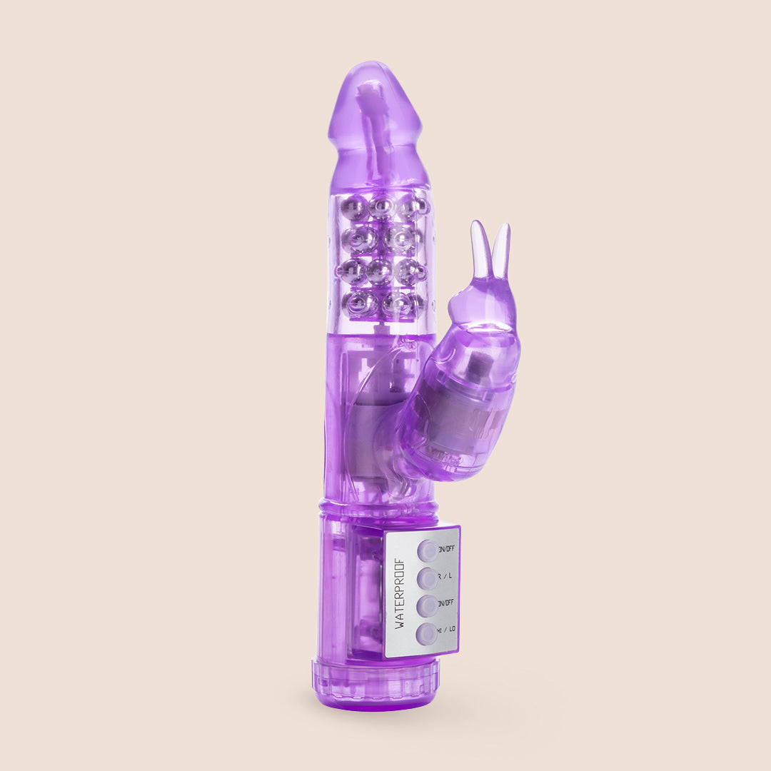 Jack Rabbit® My First Rotating & Vibrating Massager - Perfect for Personal Relaxation & Stress Relief at Home or Travel