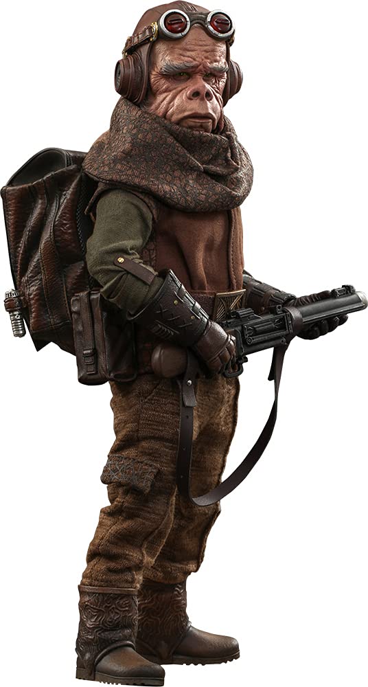 Hot Toys 1:6 Scale Kuiil Action Figure - The Mandalorian Collectible Toy for Adults, Star Wars Gift for Fans | Display, Collection, Cosplay Prop
