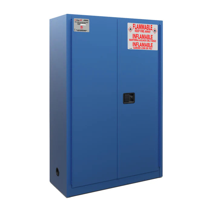 FireKing Flammable Safety Cabinets - 45 & 60 Gallon Sizes - UL/ULC, OSHA, NFPA, ANSI Compliant - Ideal for Chemical Storage in Warehouses, Labs & Industrial Facilities