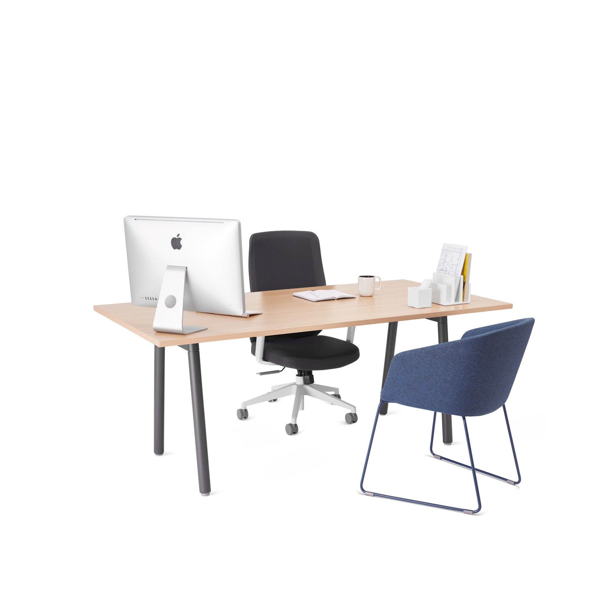 Premium Series A Executive Desk - Modern Office Furniture for Professionals - Perfect for Home Office, Corporate Workspaces & Executive Suites