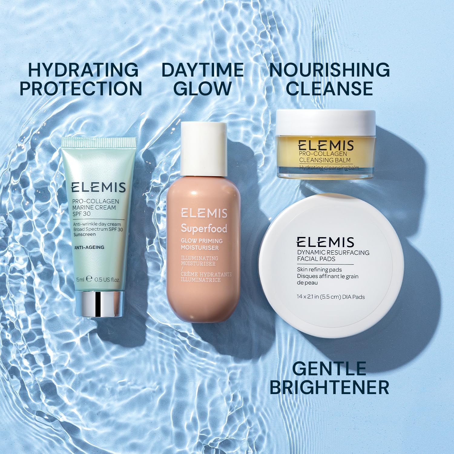 Christine’s Elemis Favorites - Amazon Exclusive Luxury Skincare Gift Set | Travel Size Skincare Essentials for Women | Perfect for Travel, Gifts & Daily Beauty Routine