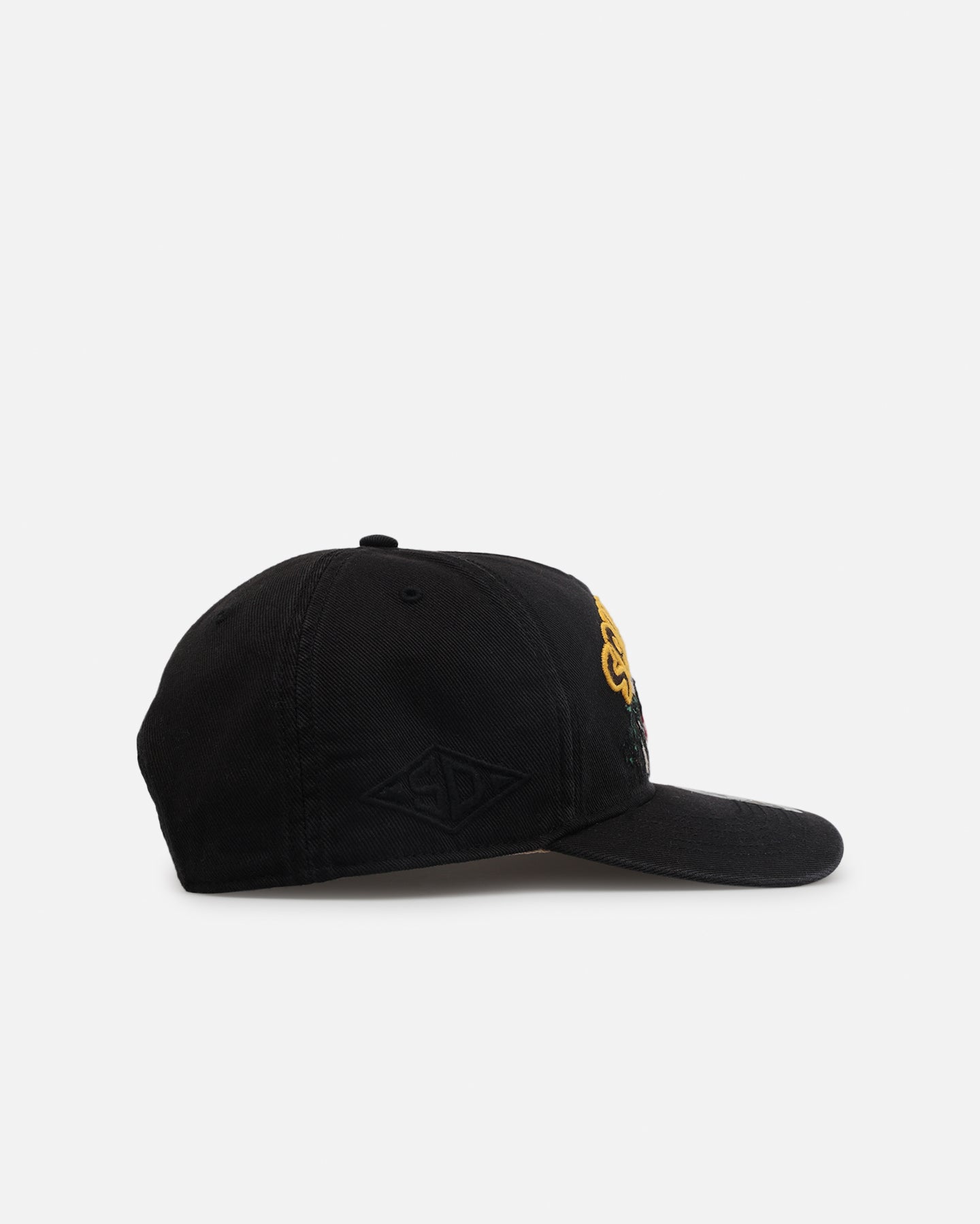 47 Brand San Diego Padres MLB Trophy Case Snapback Hat - Adjustable Hitch Back Closure - Black Baseball Cap for Men & Women - Perfect for Games, Fan Gear & Streetwear Fashion