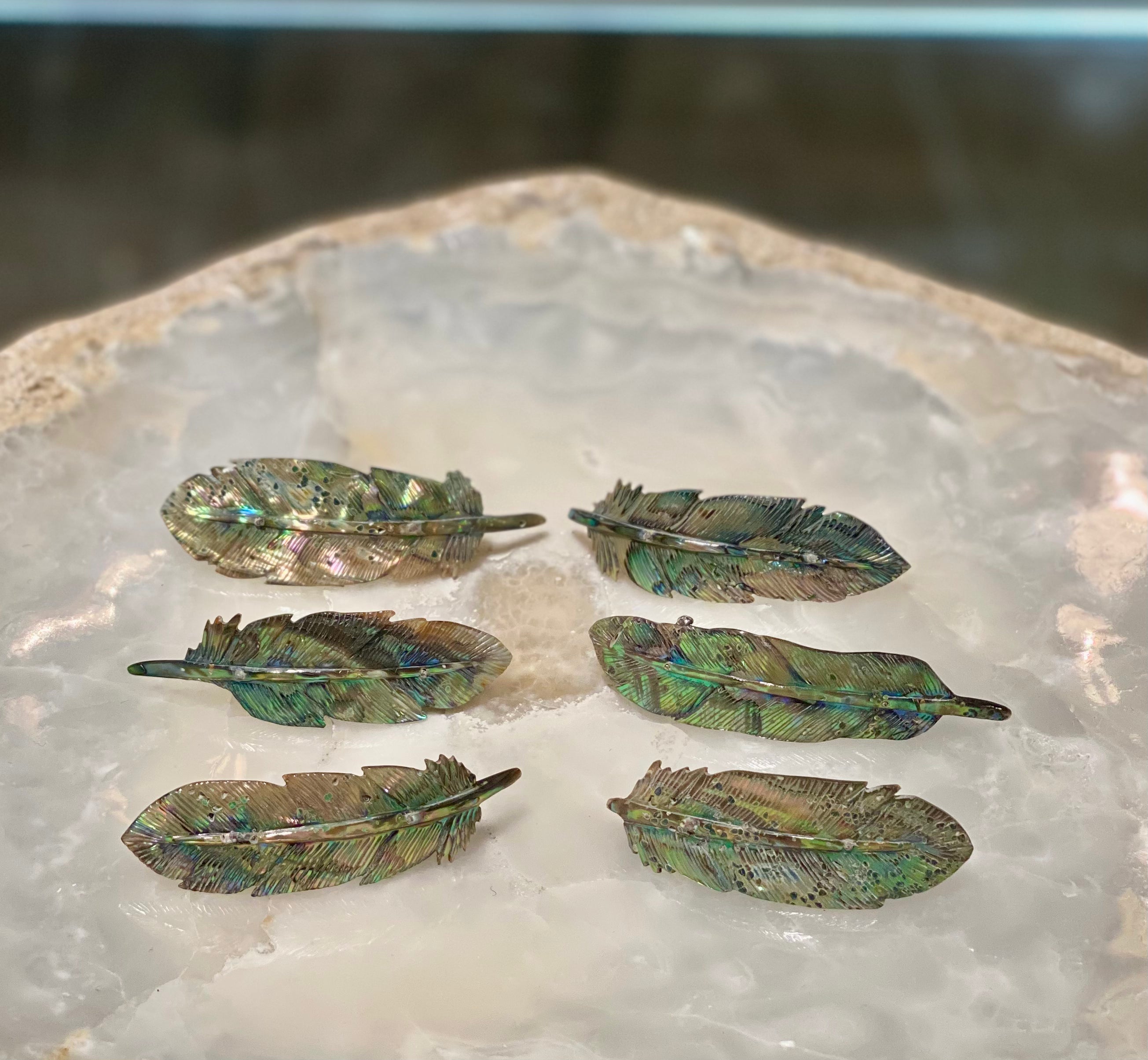 Premium Abalone Shell Hair Clip for Women - Elegant Hair Accessory for Weddings, Parties & Everyday Style