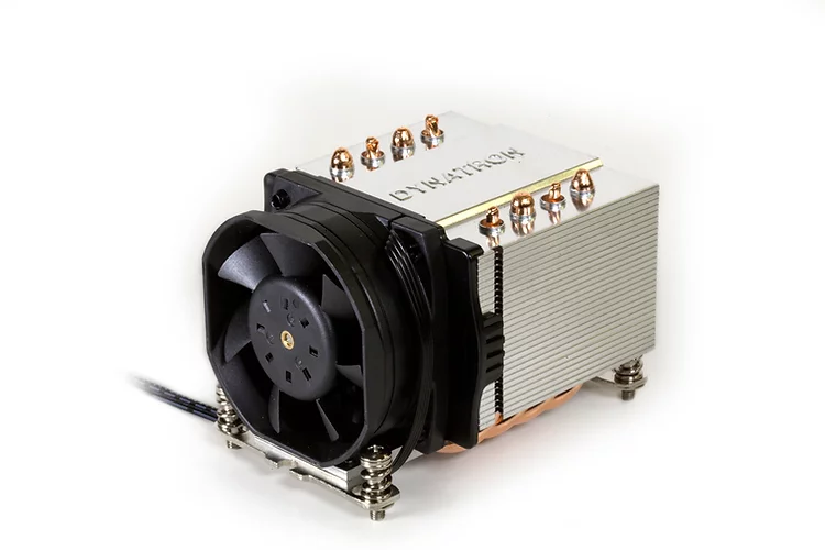 Dynatron A24 2U Active CPU Air Cooler - High Performance Server Cooling Solution for Data Centers & Rackmount Systems