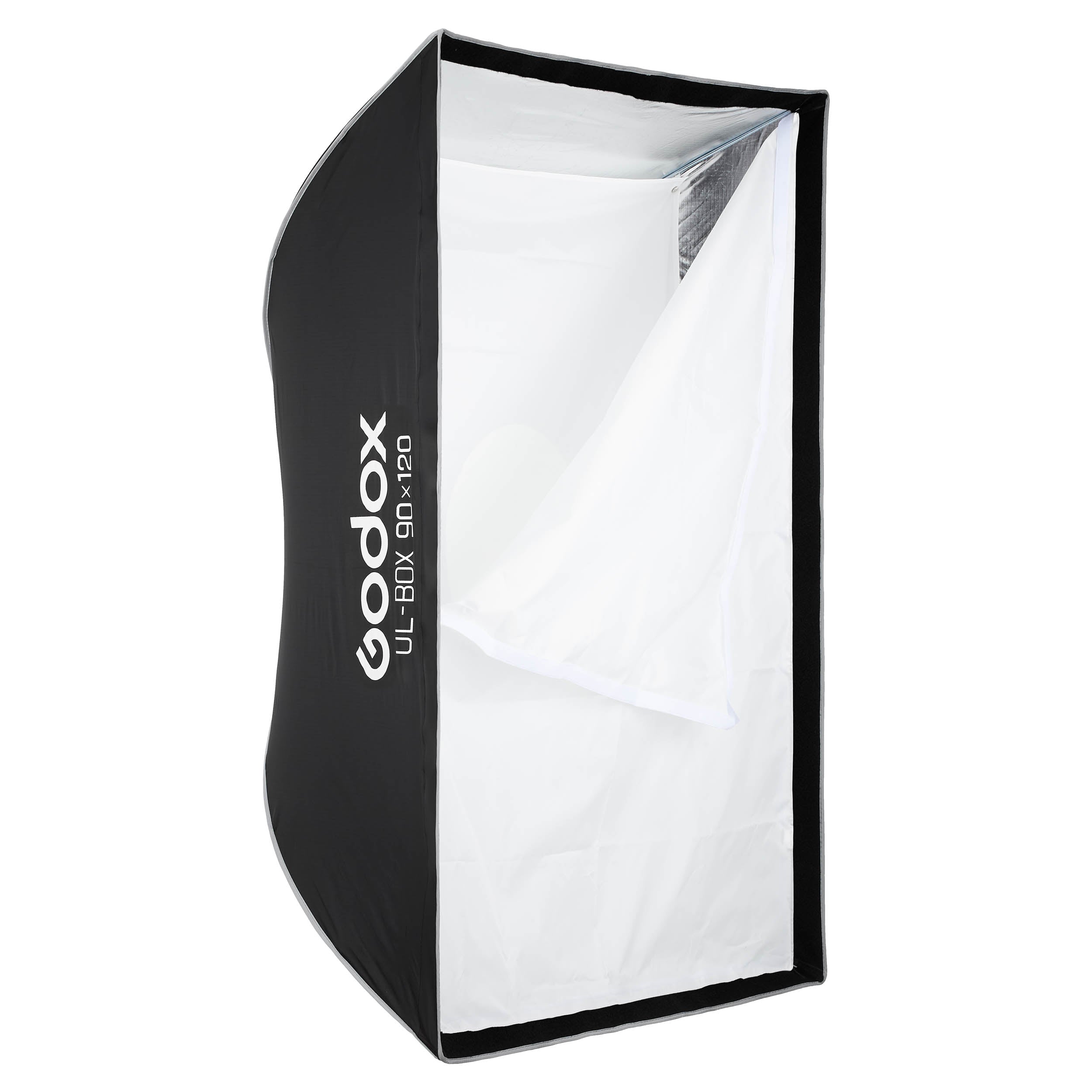 90x120cm (3'x4') UL BOX 90120 Rectangular Photography Umbrella Softbox - Easy Open Design for Studio Lighting & Portrait Photography