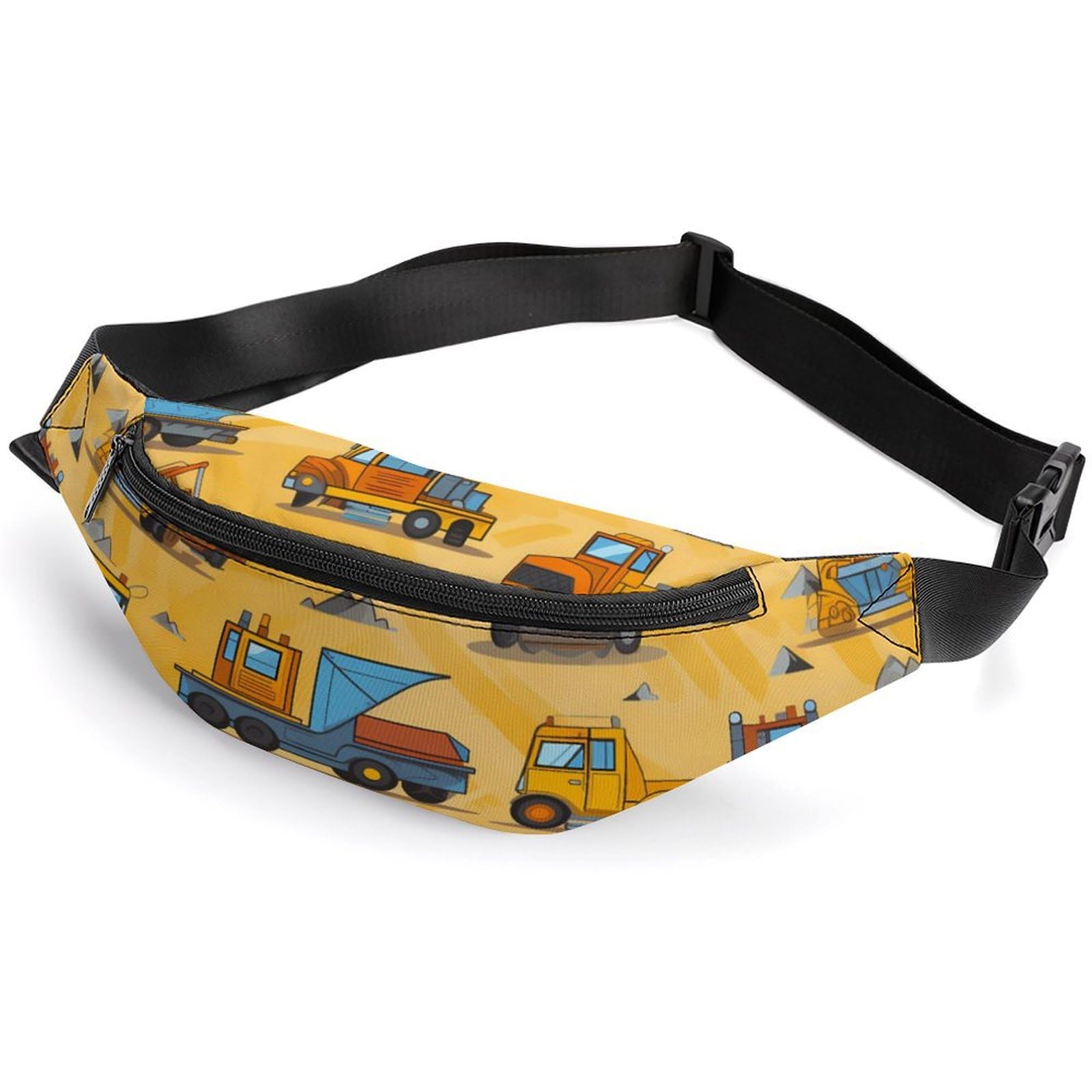 Adjustable Crossbody Waist Bag for Men & Women - Durable Truck Car Belt Pouch with Strap - Perfect for Travel, Hiking, and Outdoor Activities
