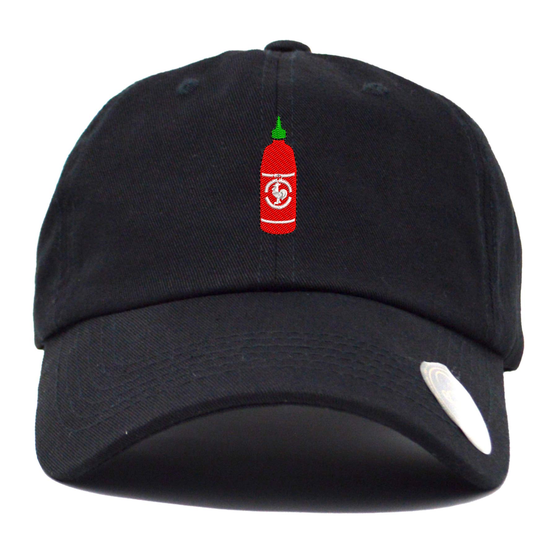 Spicy Hot Sauce Embroidered Classic Polo Baseball Cap - Low Profile Dad Hat for Men & Women - Perfect for Casual Outfits, Sports, and Outdoor Activities