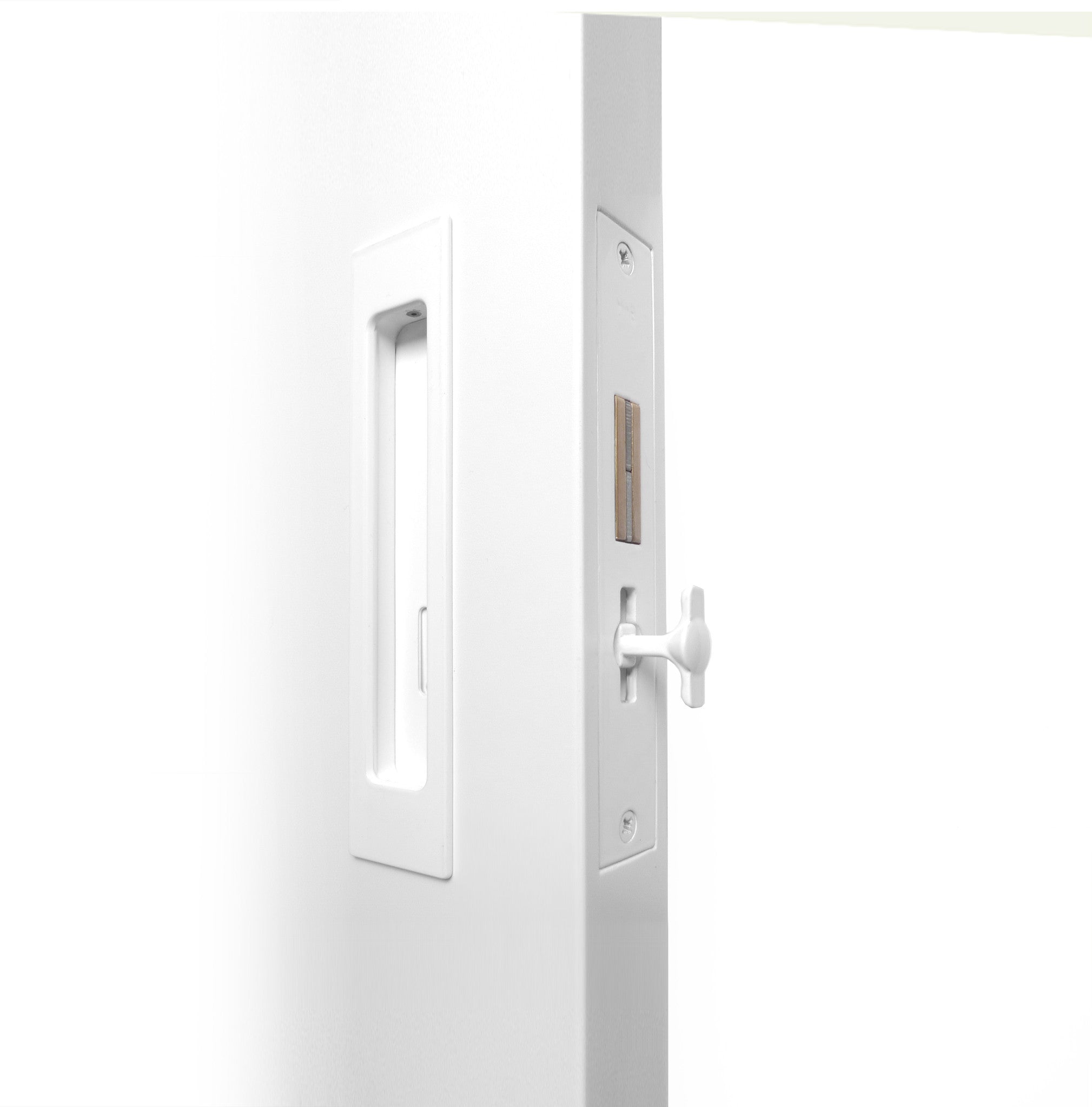 HB 690/35 Heavy Duty Sliding Door Lock - Secure Patio, Closet & Barn Doors - Keyless Entry & Child Safety for Home & Office Use