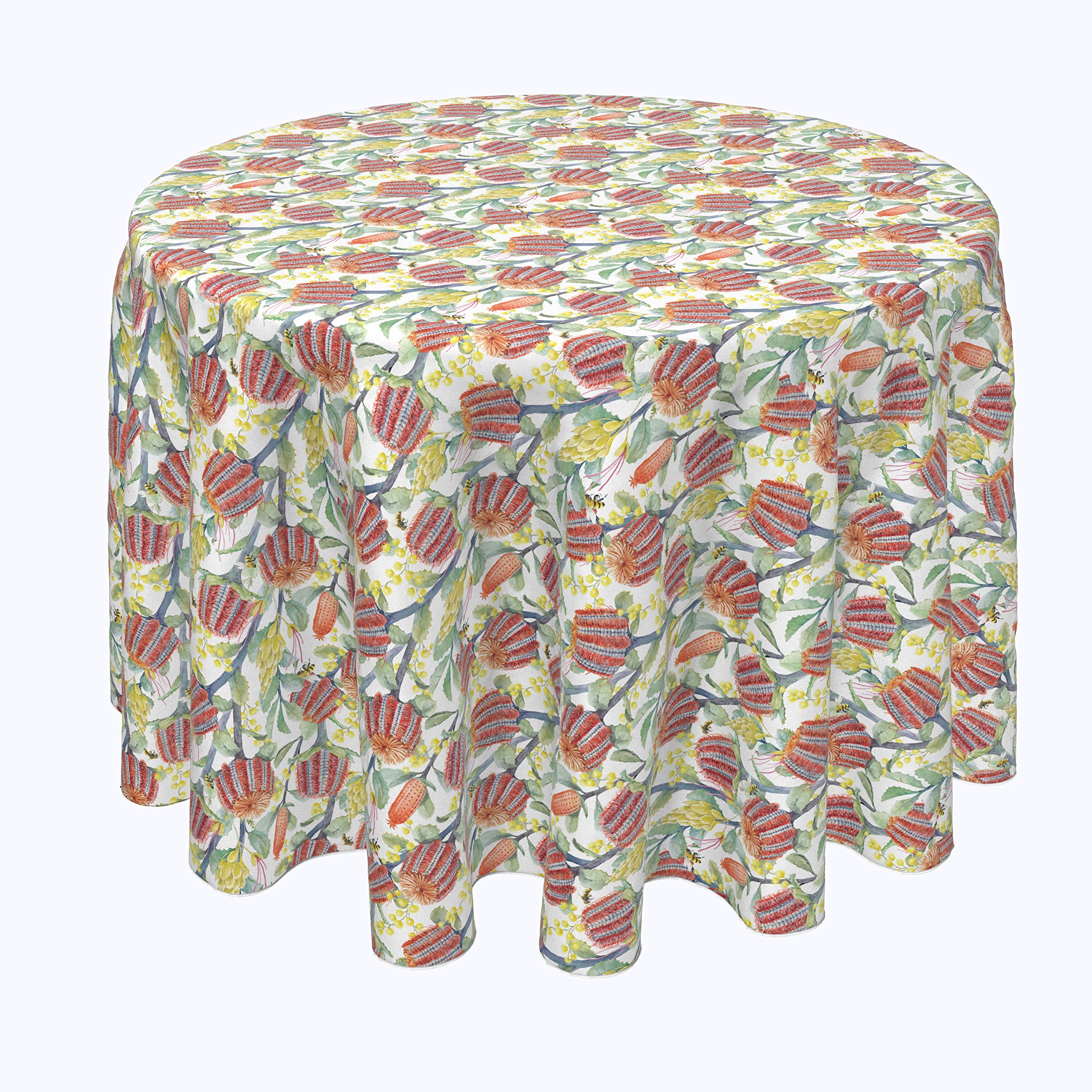 Premium 100% Milliken Polyester Tablecloths & Table Runners Set - Machine Washable Fabric Textile for Dining Tables, Weddings, Restaurants & Outdoor Events (108