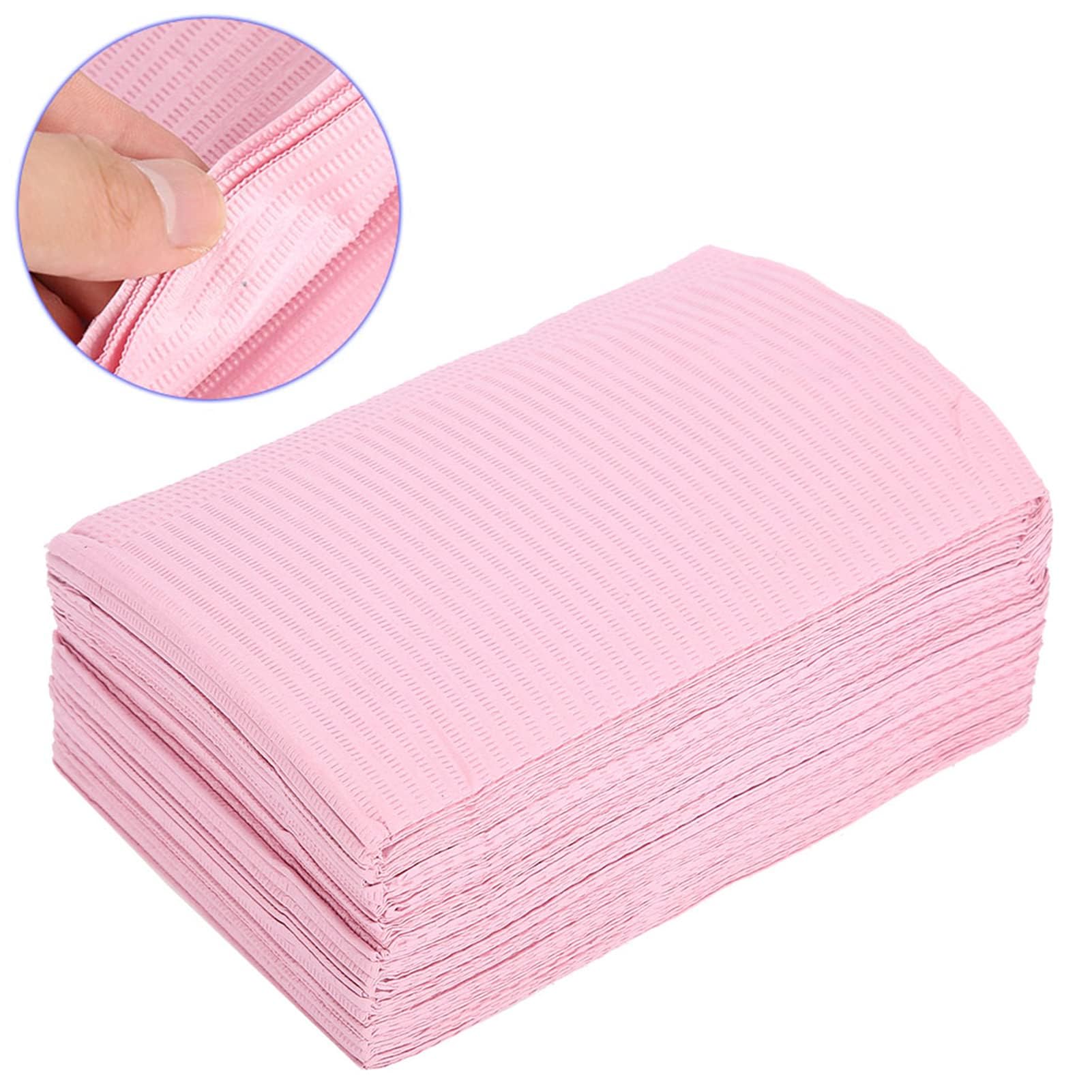 Disposable Nail Art Table Mat - 125PCS Foldable Nail Art Paper Pads & Desk Protector for Nail Polish Application | Salon, Home Manicure & Nail Design Workspace Accessories